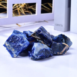 blue-veins stone Natural Lapis Lazuli Rough Stones - Manufacturer-Direct Semi-Precious Stones for Jewelry Making, Home Decor & Spiritual Scenarios